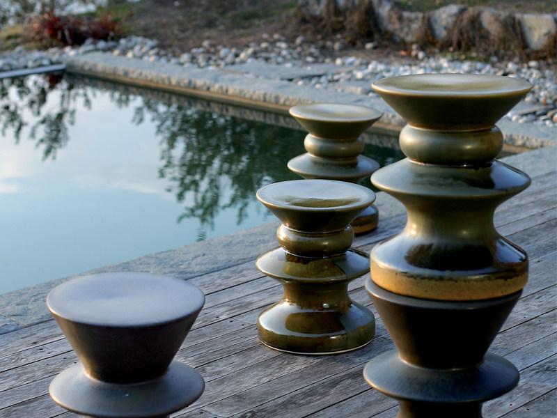 Zanotta Круглый журнальный столик из керамогранита sun-id-1388591 - Вид №4