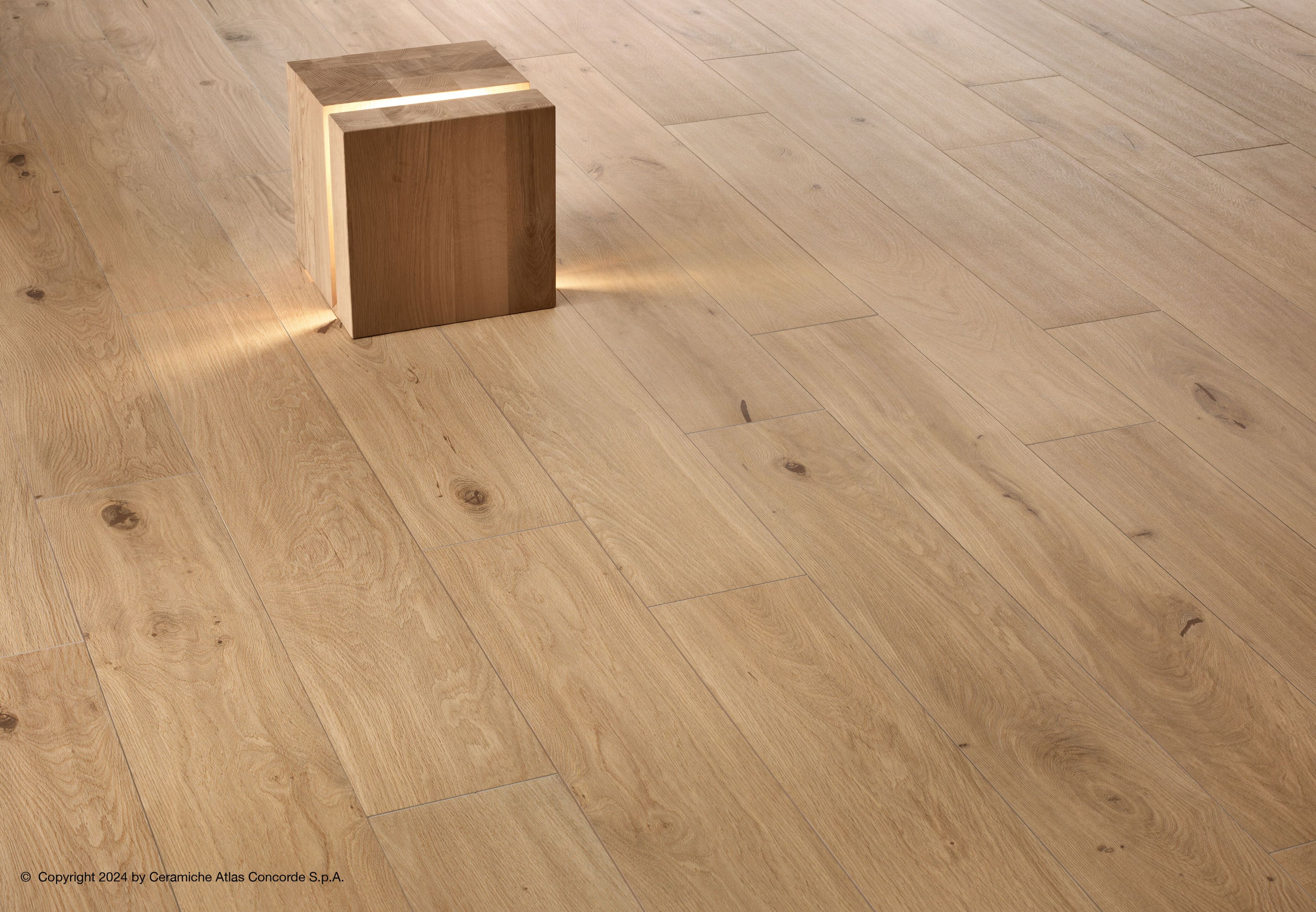 Напольное покрытие из керамогранита в помещении и на открытом воздухе с эффектом дерева Atlas Concorde журнал ARCH-00030139 - Вид №56