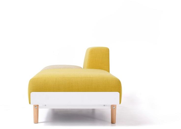 Diemme Скамья со спинкой, обитая тканью Bread sun-id-1391964 - Вид №2