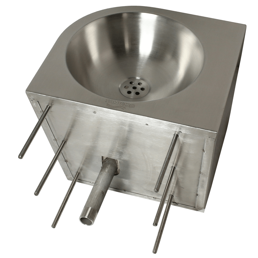 3-022.1  Раковины подвесные Public Steel  - Вид №1