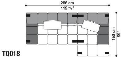 B&B Italia Модульный секционный диван Tufty time sun-id-1414316 - Вид №52