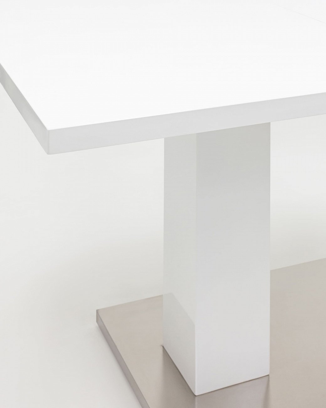 Стол обеденный раздвижной белый глянцевый 140-180 см "Сиэтл" STOOL GROUP  00-3958835 Белый  - Вид №7