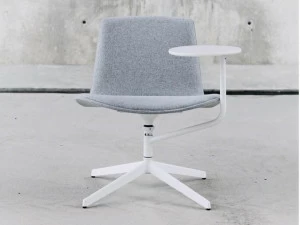 ENEA Кресло с обивкой из ткани с 4 спицами Lottus lounge