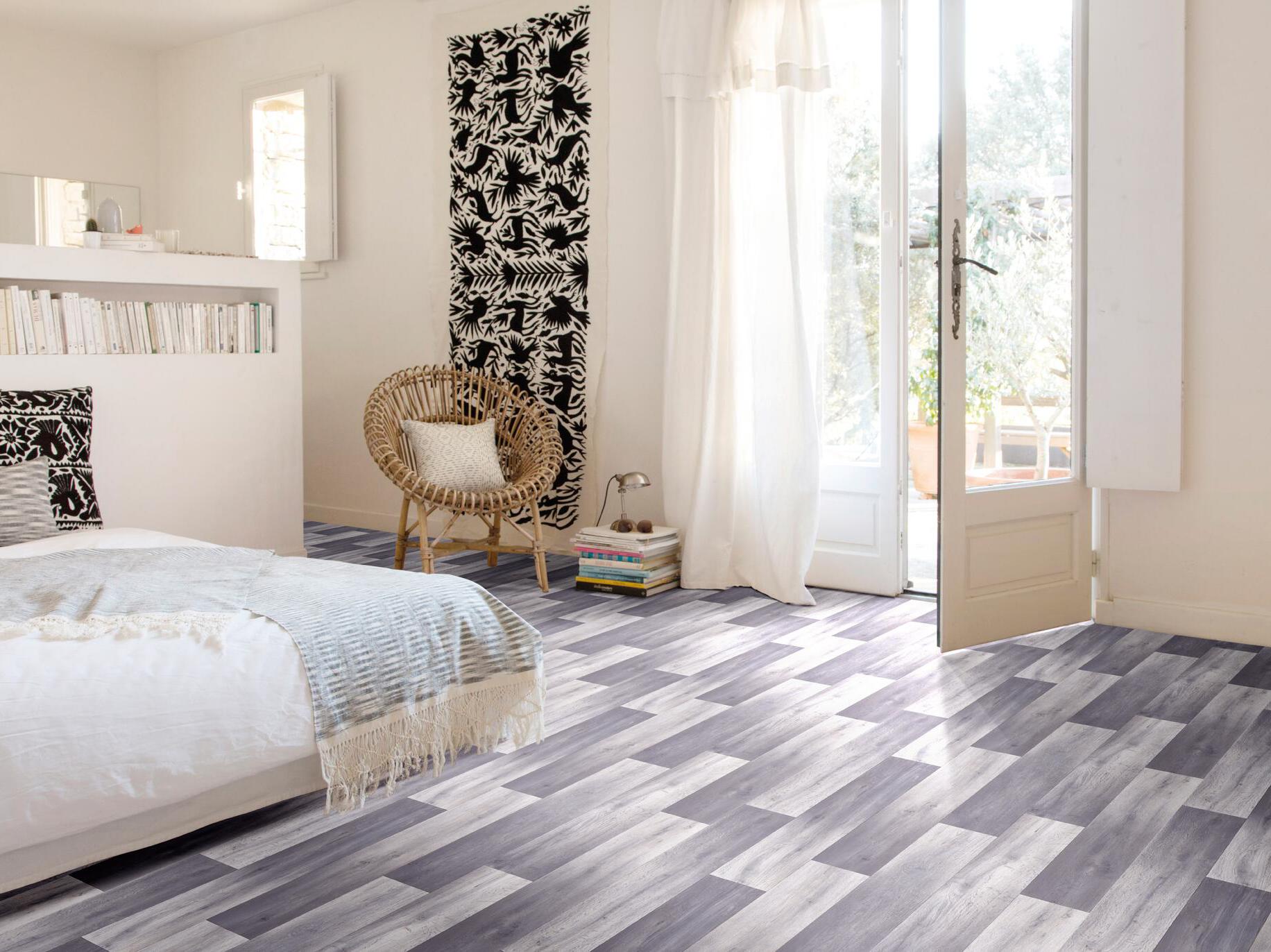 Нескользящий виниловый пол с эффектом дерева BEAUFLOR Tex-style ARCH-00059747