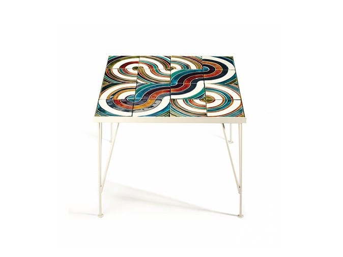 Керамический квадратный журнальный столик Mambo Unlimited Ideas Caldas ARCH-00098916 - Вид №1