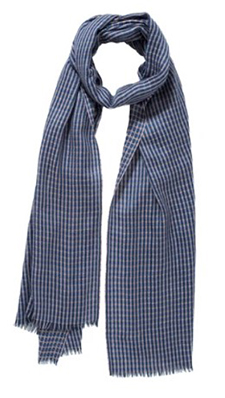 EMILE_B Шарф 70/210 шерсть 100% PETRUSSE Santreyd 