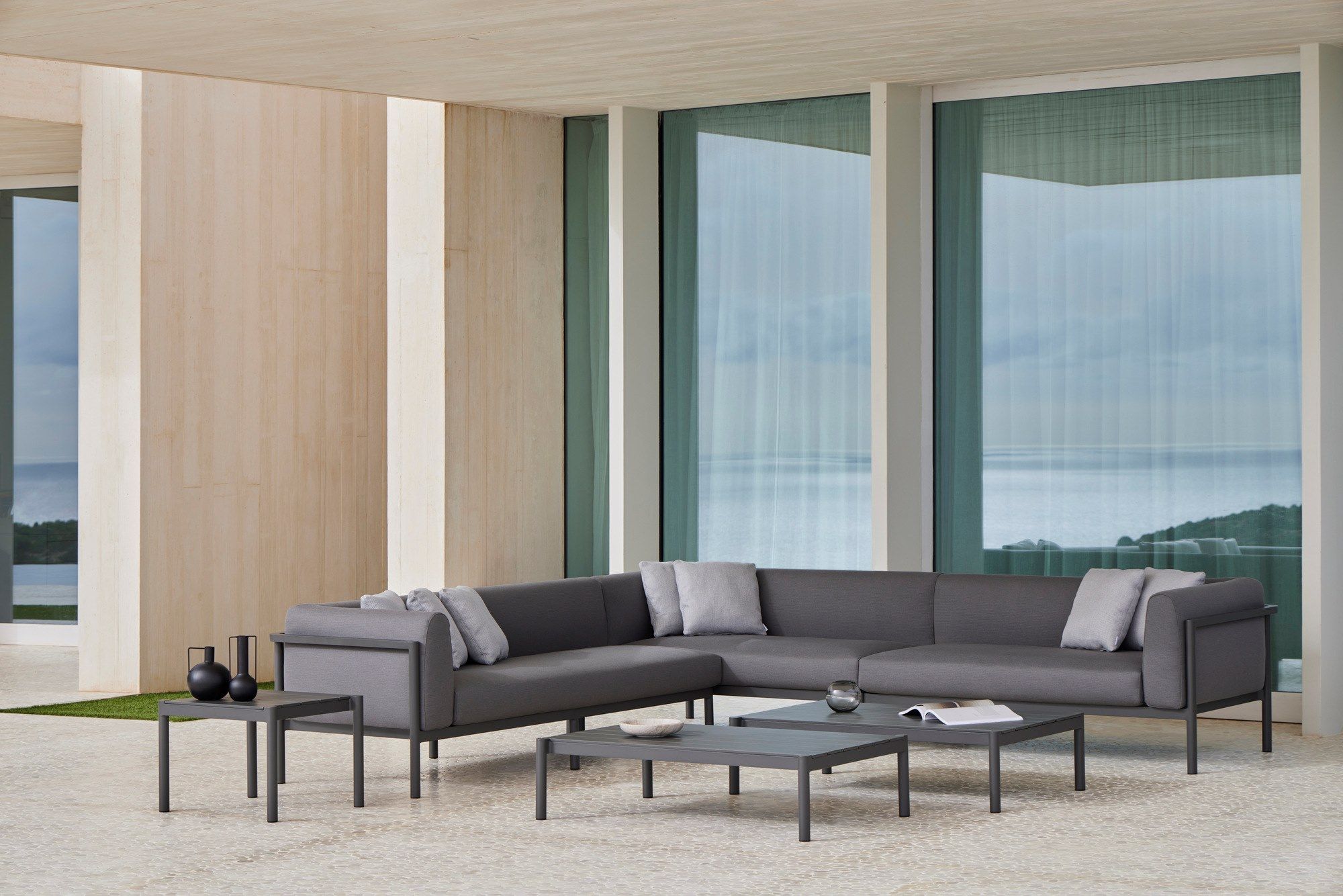 2-местный тканевый садовый диван POINT Origin ARCH-00013447 - Вид №4