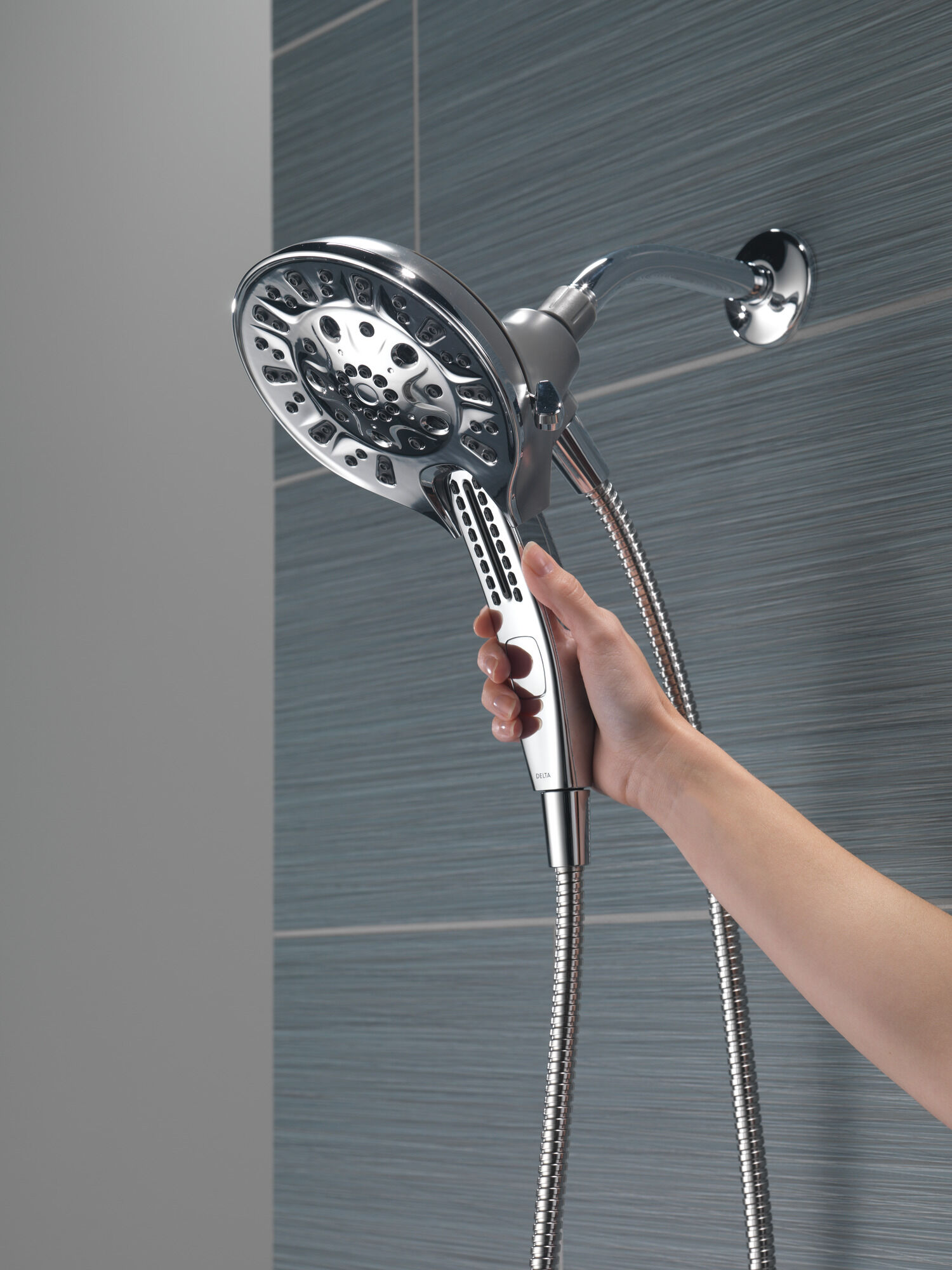 Душевая лейка Palm® с 5 струями Delta Faucet 75505WH - Вид №7