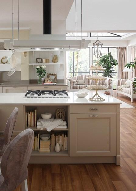 Callesella Arredamenti Модульная деревянная кухня с островом Kitchen sweet kitchen sun-id-1434367 - Вид №4