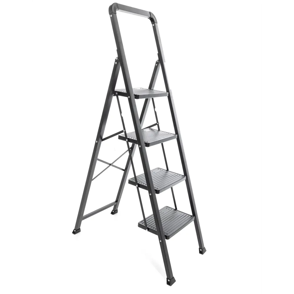 Стремянка стальная Zalger 4 ступени, максимальная нагрузка 150 кг STLM-2204661 - Вид №5