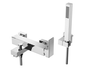 Внешний смеситель для ванны с ручным душем