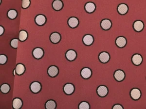 LELIEVRE Хлопковая жаккардовая ткань в горошек Jean paul gaultier - le defile