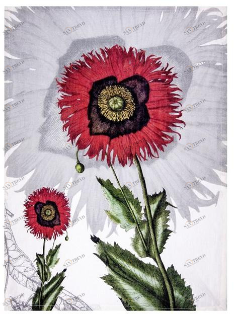 The NapKing Льняное кухонное полотенце Papaver sun-id-1417742