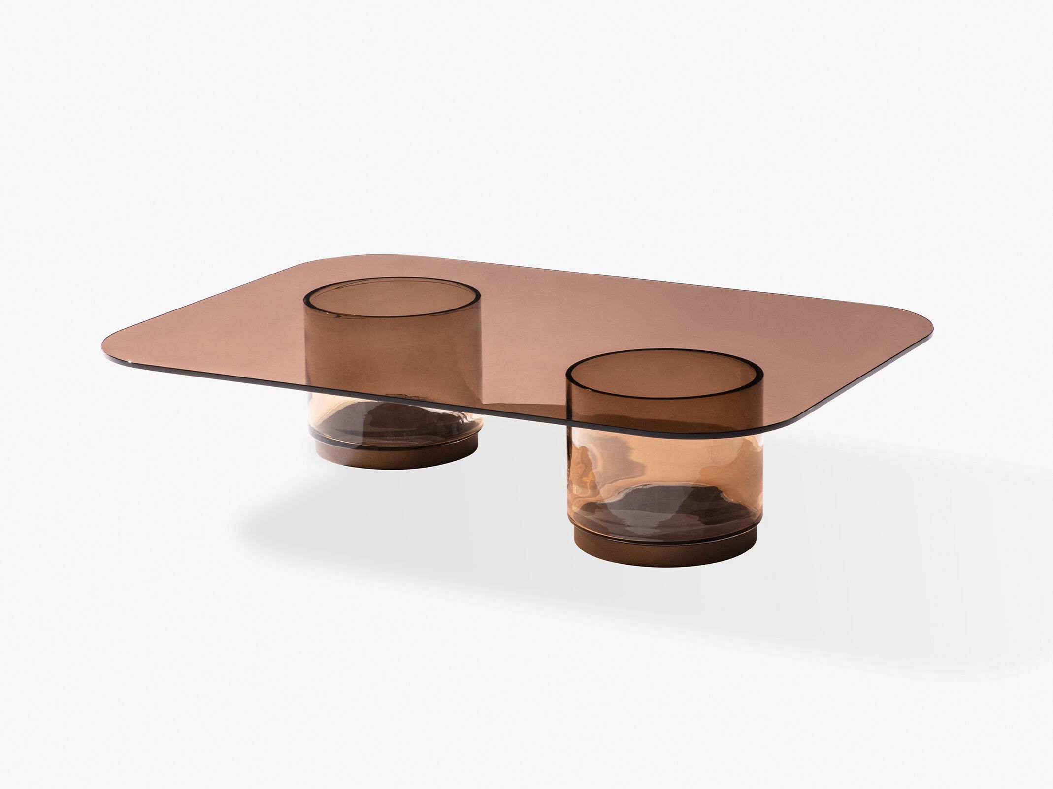 Прямоугольный стеклянный журнальный столик Carpanese Home Identity ARCH-00069825