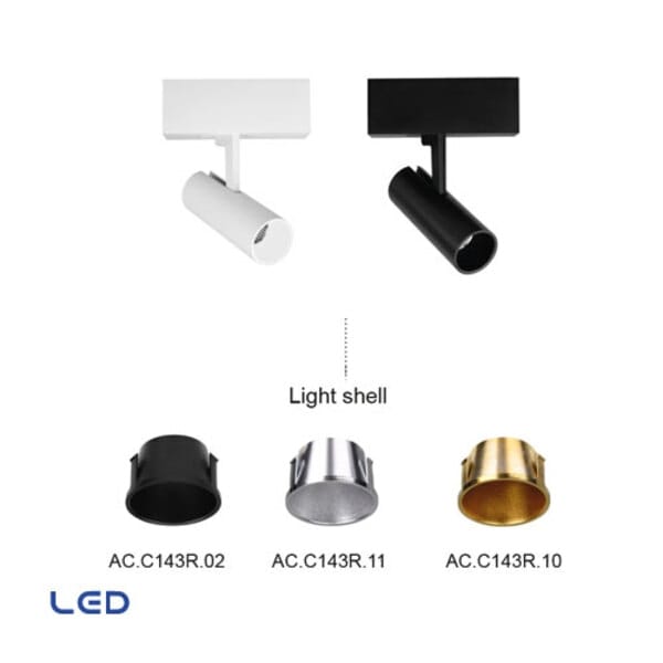 Регулируемый потолочный алюминиевый светодиодный прожектор Terzo Light SWING-K ARCH-00035140 - Вид №1