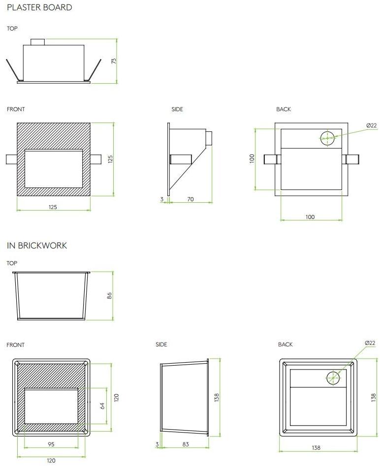 Astro Lighting Настенная светодиодная лестница из алюминия для улицы  7835  - Вид №1