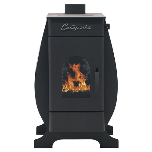 Отопительная печь НМК Сибирячка-6 с кожухом из нержавеющей стали 6648 - Вид №1