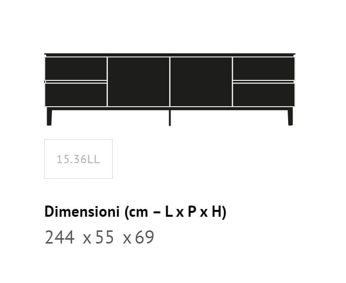 Деревянный шкаф с распашными дверями Bontempi Casa COSMOPOLITAN ARCH-00087380 - Вид №21