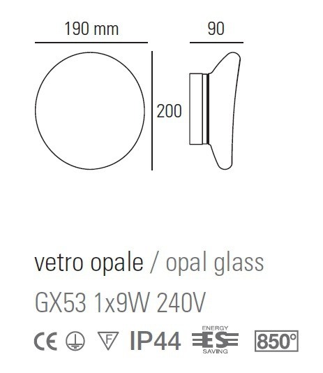 Linea Light 7785 LED Dynamic светильник настенно-потолочный 105430 - Вид №2