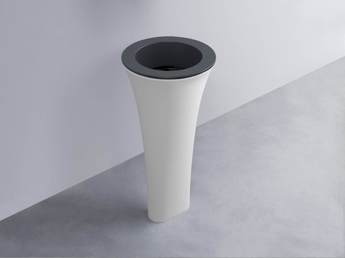 AMLA45-BA+AMPILT-N+AMCOLT-BL Раковина Amedeo Tondo отдельностоящая cielo Enjoy + Amedeo Ceramica Cielo