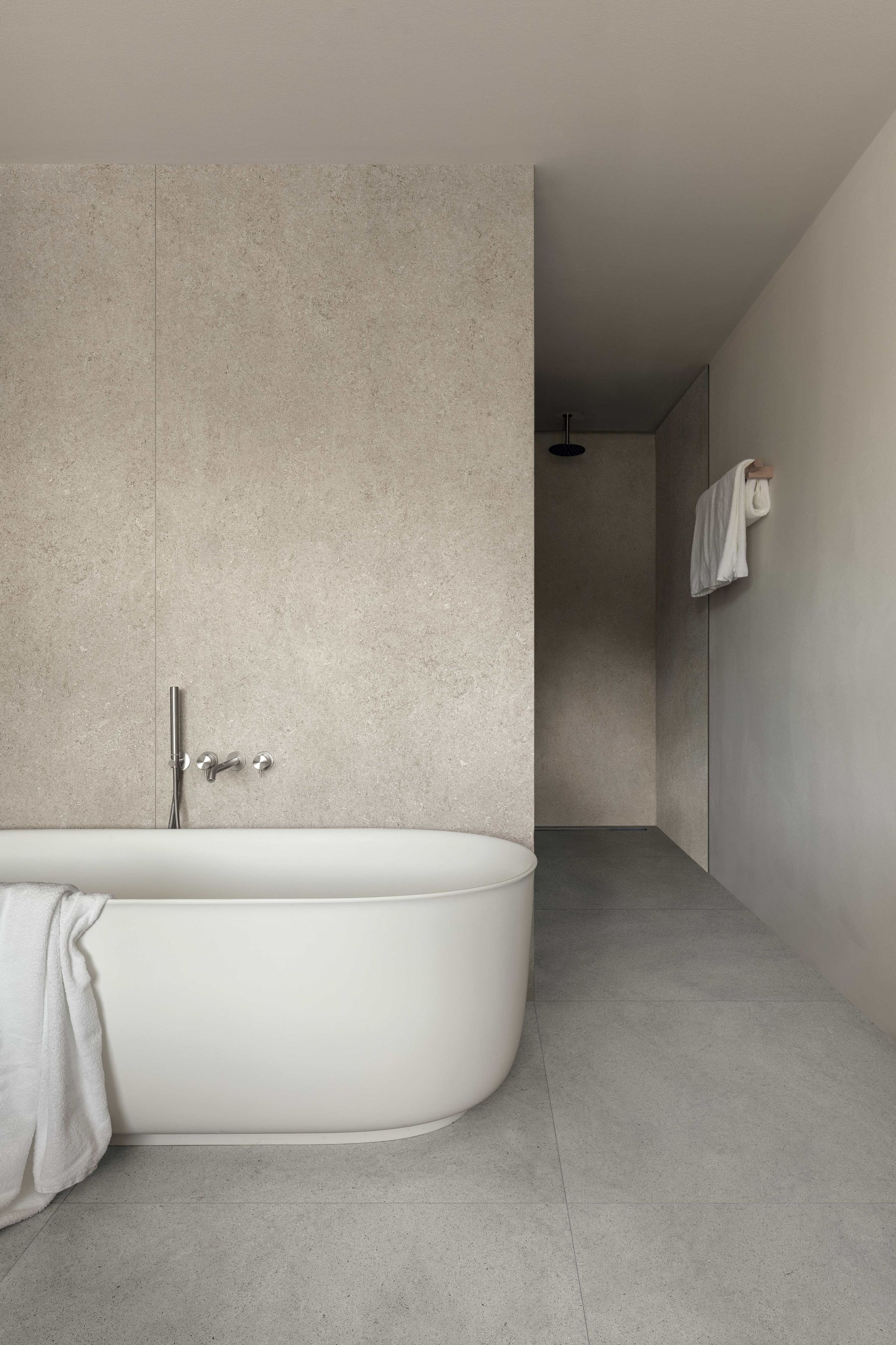 Пол / облицовка керамогранита для внутреннего и наружного применения с эффектом цемента Florim Ceramiche SENSI ARCH-00151192 - Вид №18