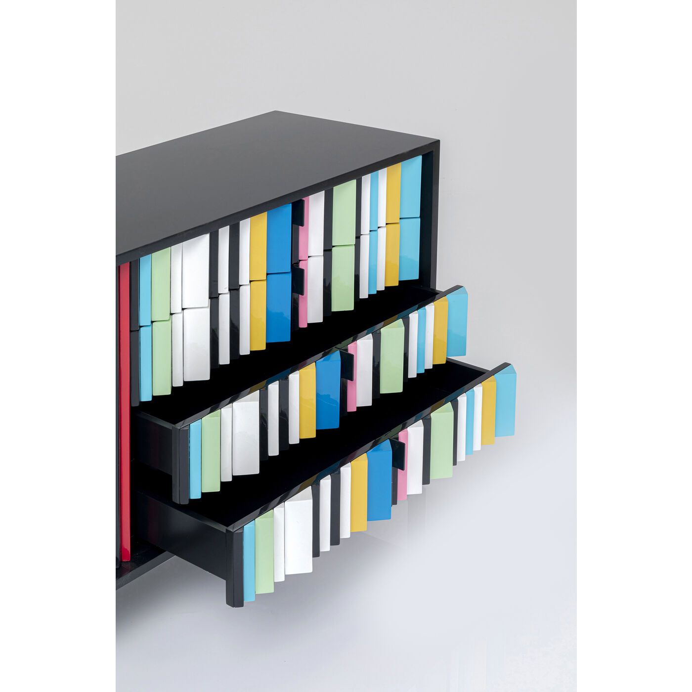 Шкаф из стали и дерева с распашными дверями KARE Design Концертина ARCH-00133313 - Вид №12