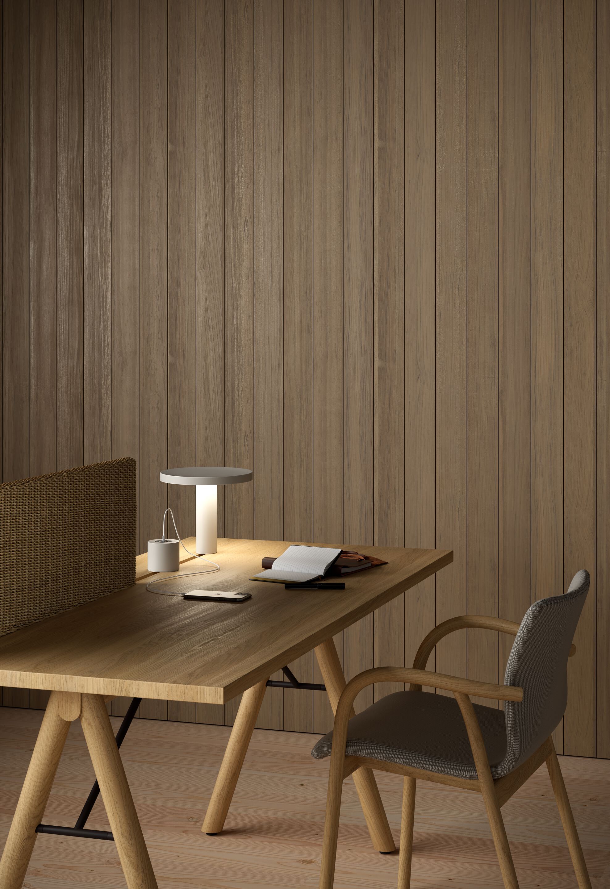 Прямоугольный стол из ясеня Kettal ARCH-00055201 - Вид №7