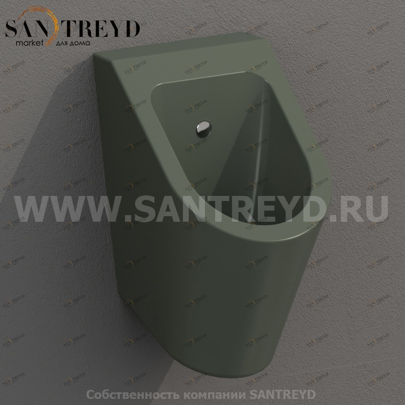 FO029FE Настенный писсуар, уринал с мушкой Ceramica Globo FORTY3