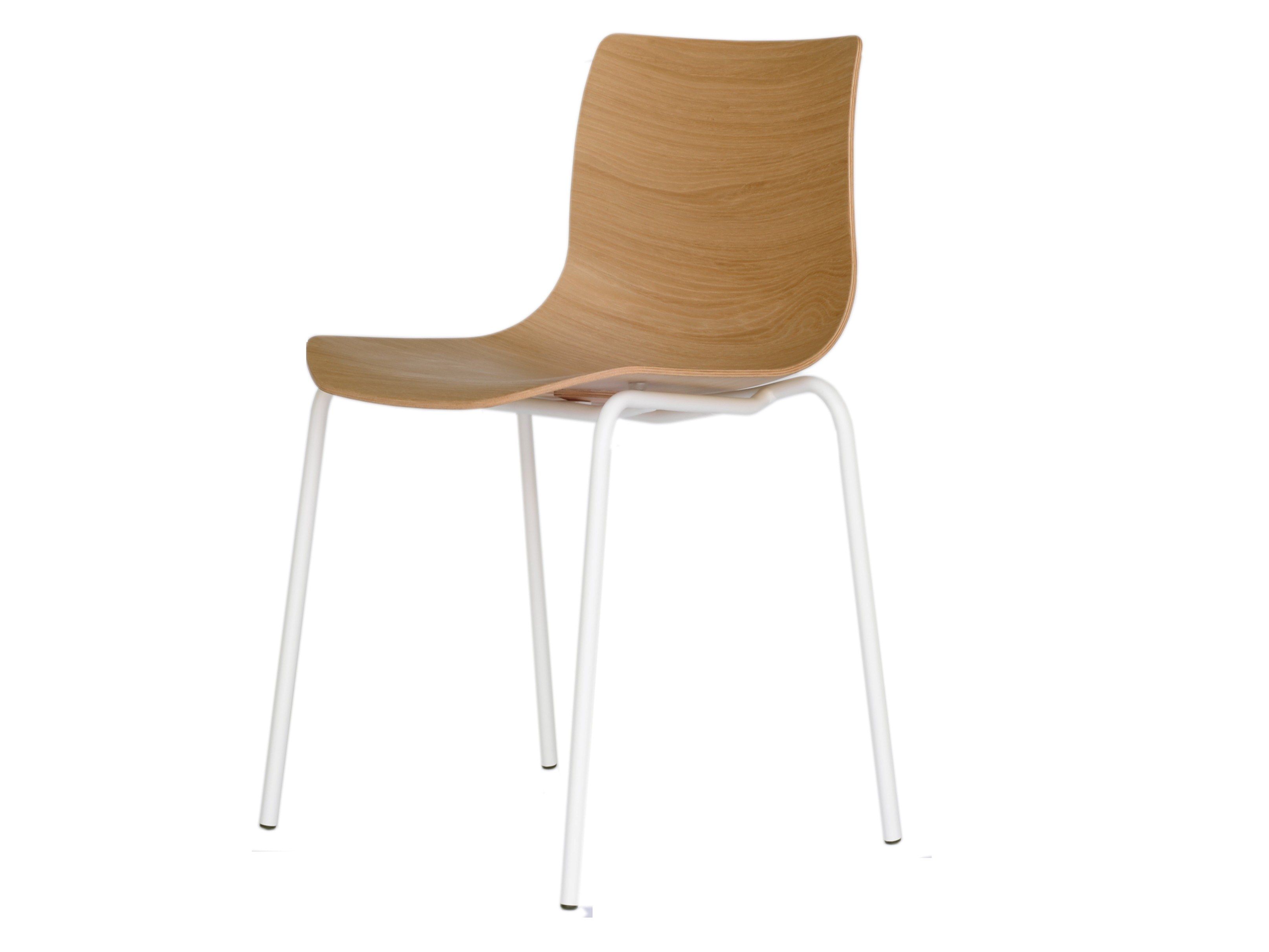 Стул из фанеры и стального основания Case Loku ARCH-00141069