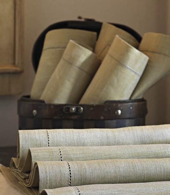 KOHRO Однотонная льняная ткань sun-id-1364147 - Вид №2