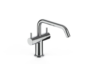 Смеситель для раковины из латуни с регулируемым горлышком