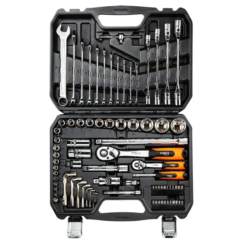 Набор инструментов и торцевых головок Neo, 77 предметов Neò STLM-2201269 - Вид №2