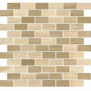 Мозаика и 3D панели из дерева Tarsi Кирпич 2d211 Дуб Селект (Гладкая) 331х331 мм.