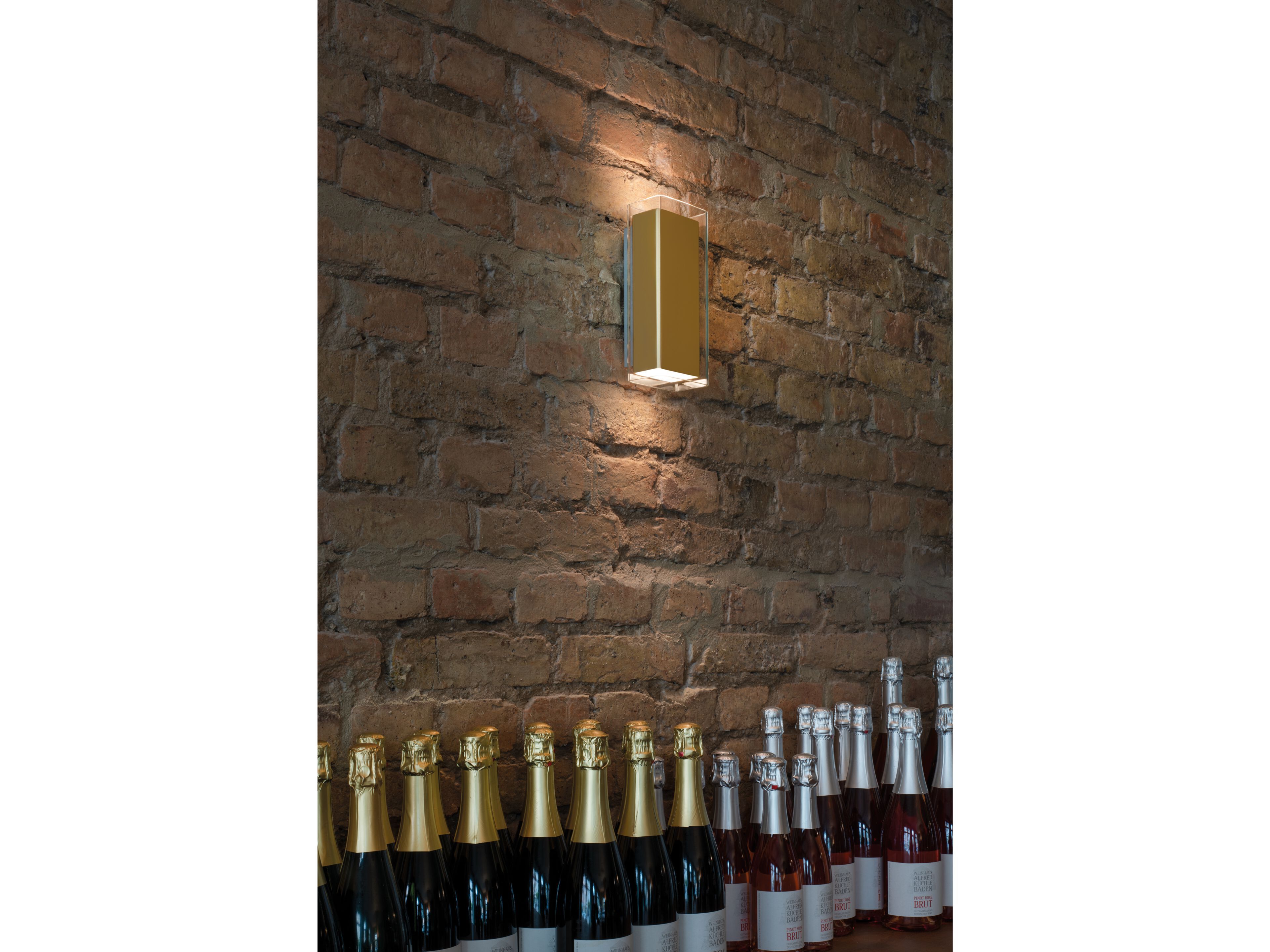 Алюминиевый и стеклянный светодиодный настенный светильник serien.lighting ROD ARCH-00043257 - Вид №7