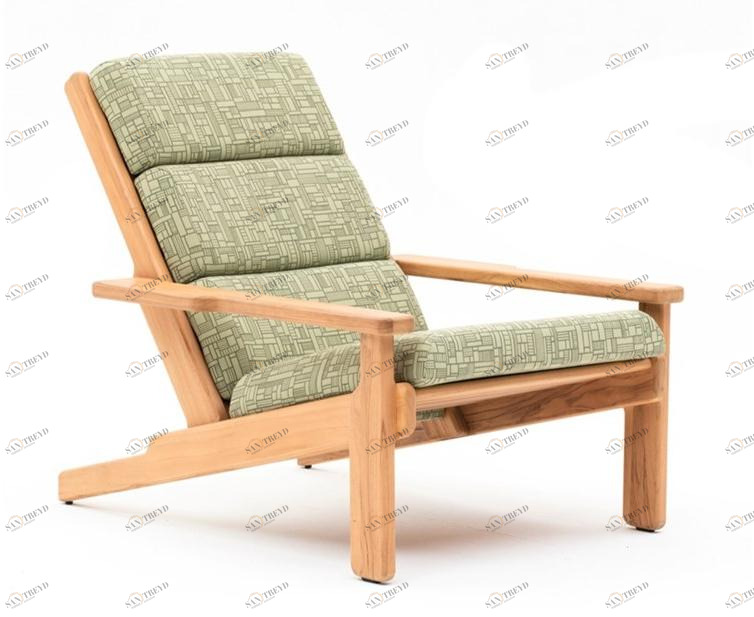 Varaschin Шезлонг из тика с подлокотниками Bali 2384