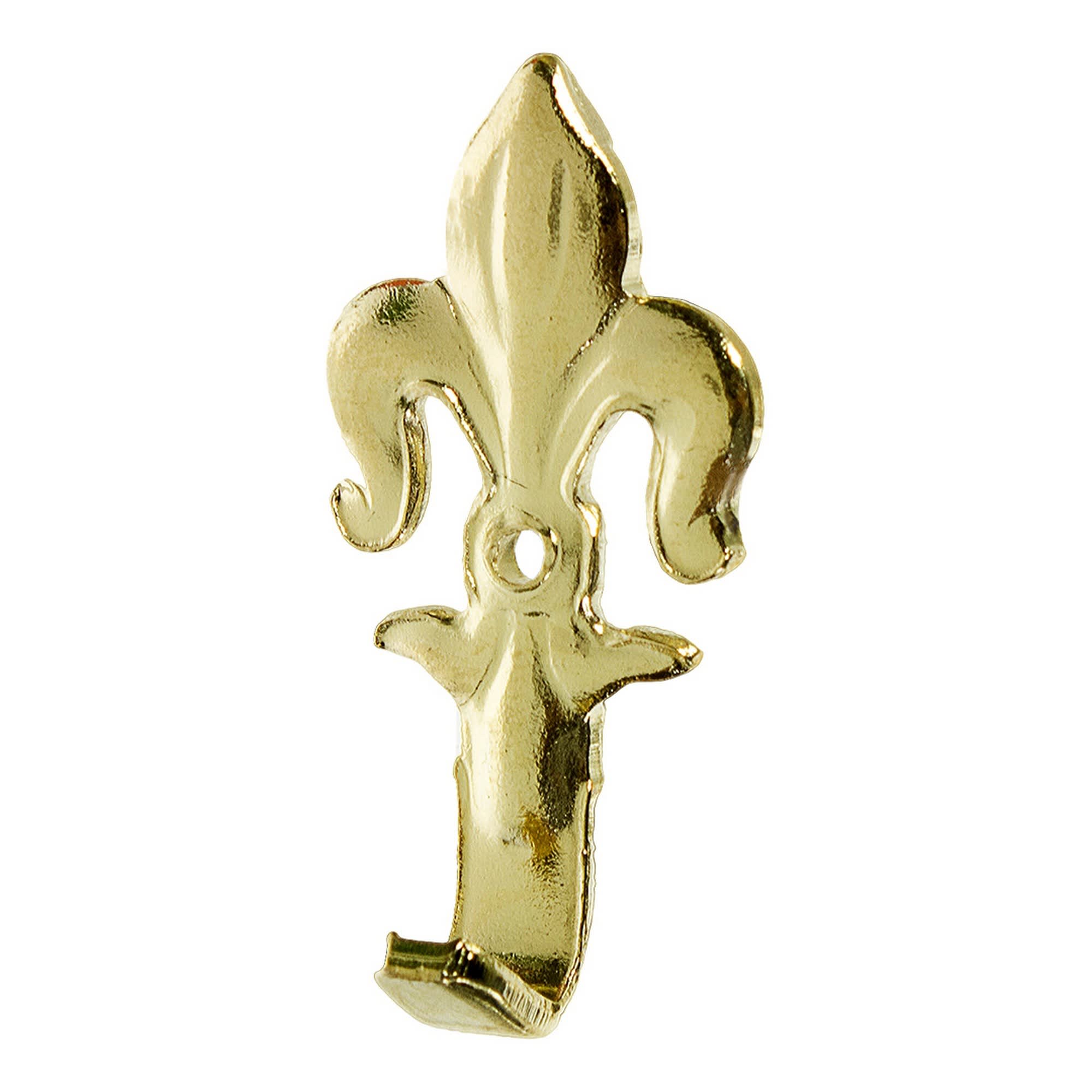 18691751 Крючок настенный Классический средний 35 мм, латунь Santreyd  - Вид №1