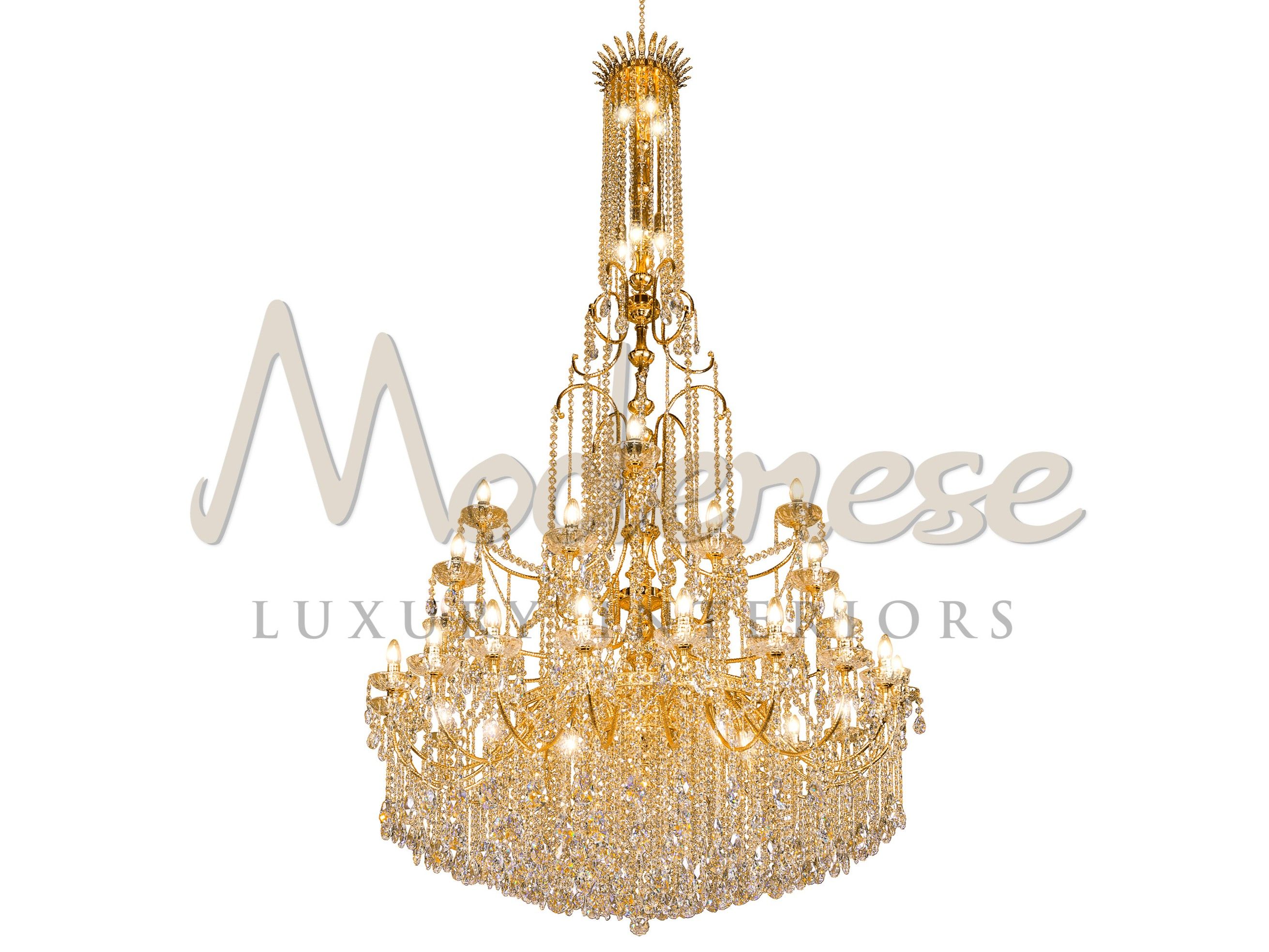 Люстра с кристаллами Modenese Luxury Interiors Chandeliers &amp ARCH-00057882 - Вид №1