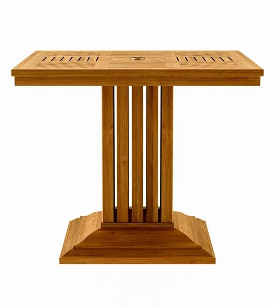 ASTELLO Садовый стол из тикового дерева Coquelicot Cl.tr1.l1.04 - Вид №2