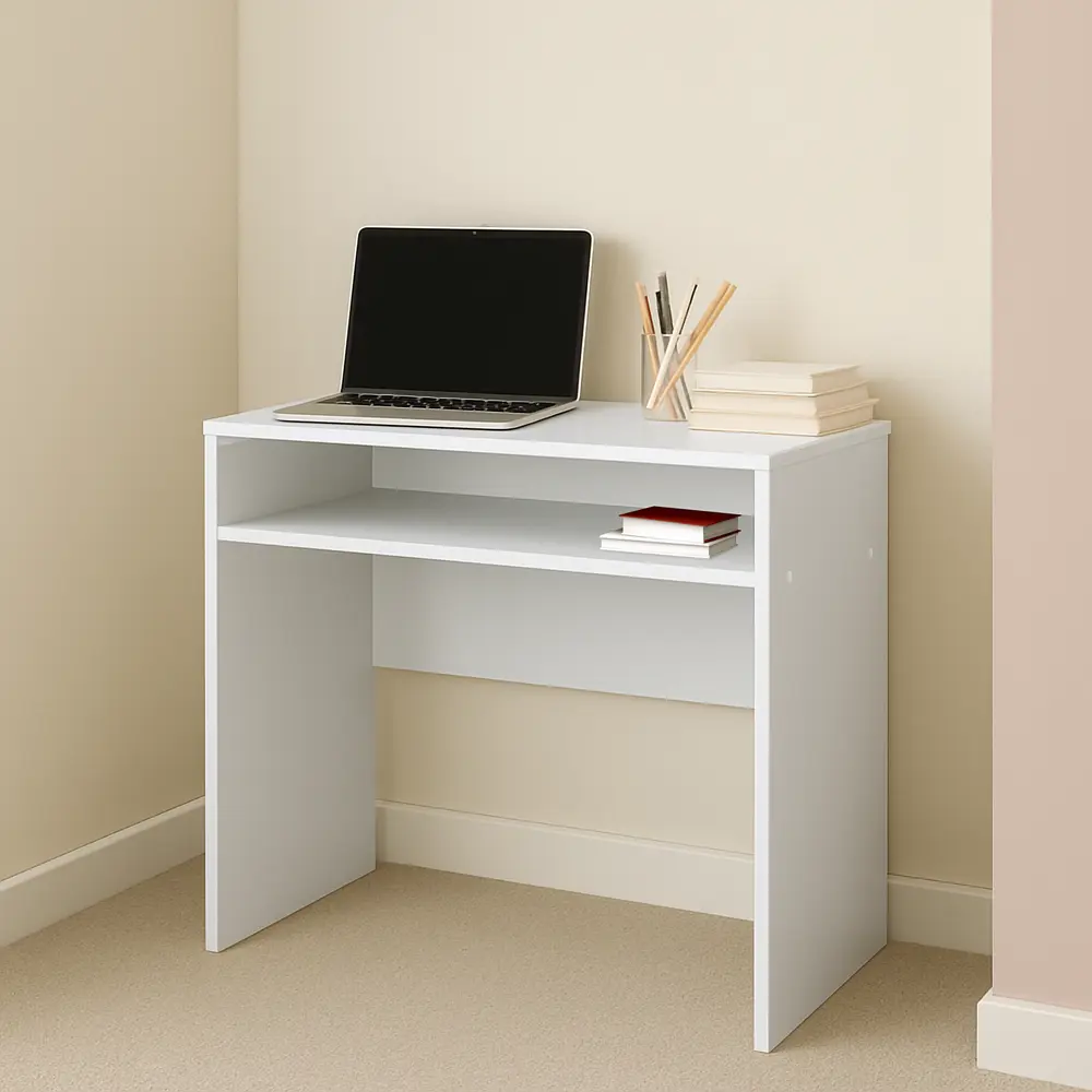 ШВЕДСКИЙ СТАНДАРТ - Белый письменный стол для современного интерьера 89428014 STLM-1577171