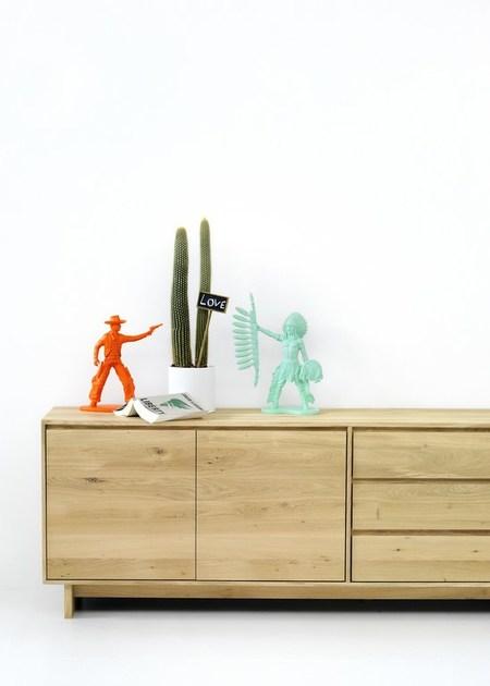 Ethnicraft Буфет из массива дерева с распашными дверцами с ящиками Oak wave 51451 - Вид №2