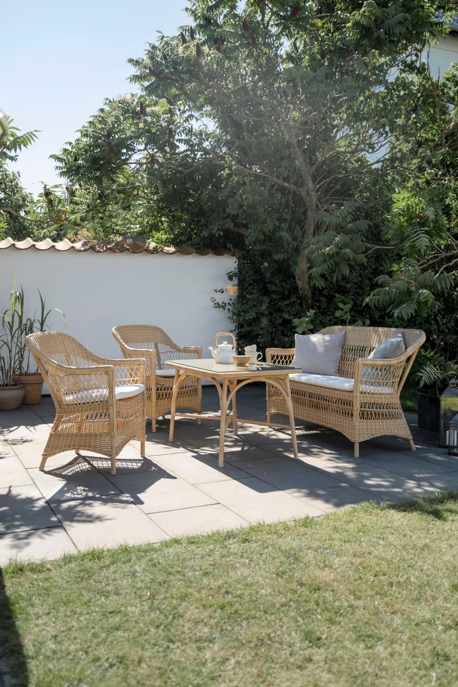 2-местный садовый диван из алюминия и ArtFibre Sika Design Georgia Garden ARCH-00051659