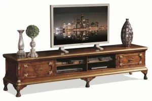 SCAPPINI & C Низкая деревянная тумба под ТВ с ящиками 35th anniversary 676