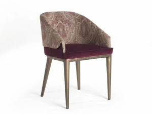 ETRO Home Interiors Мягкое бархатное кресло с подлокотниками  E.pic.132.a