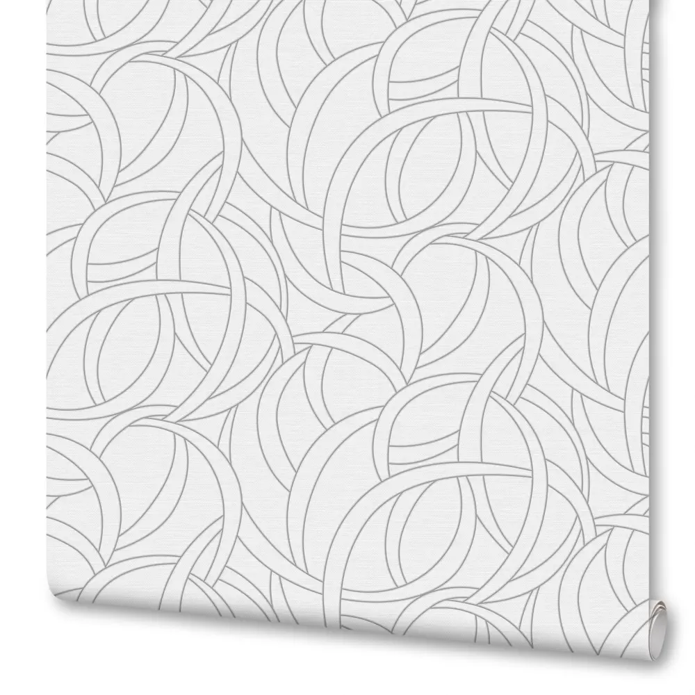 Обои флизелиновые Startdeco Луна серые 1.06 м 989781 STLM-2188528