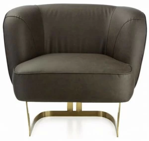 MARIONI Мягкое кресло из экокожи с подлокотниками Joan 02706