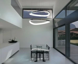 Sattler Светодиодный подвесной светильник из алюминия Soft delta