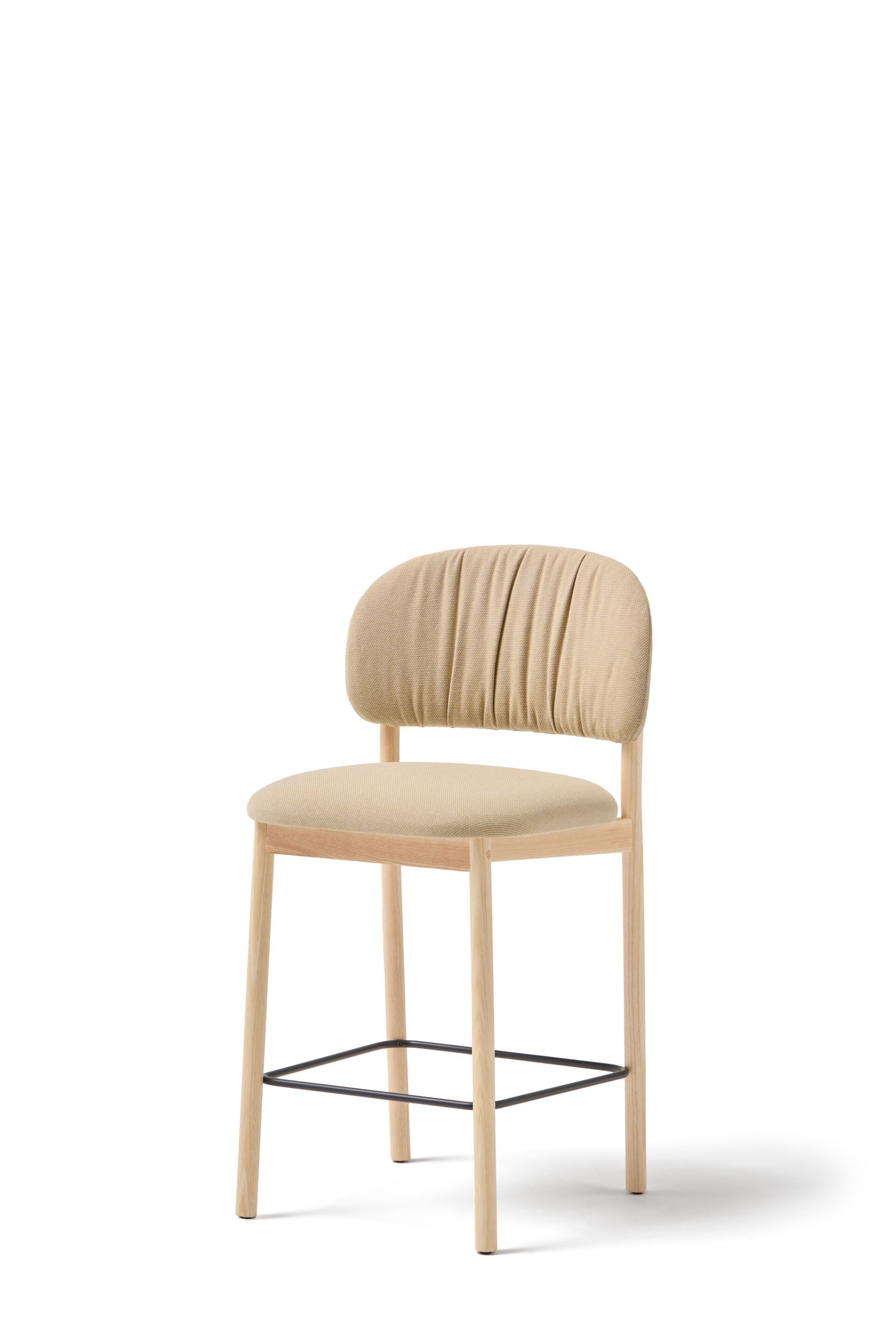 Высокий тканевый мягкий стул Blasco&Vila RC Wood Soft ARCH-00084211 - Вид №2