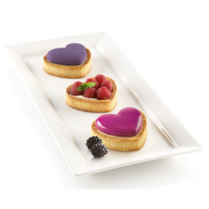 25.317.13.0065 Набор для приготовления пирожных mini tarte petit amour силиконовая Silikomart