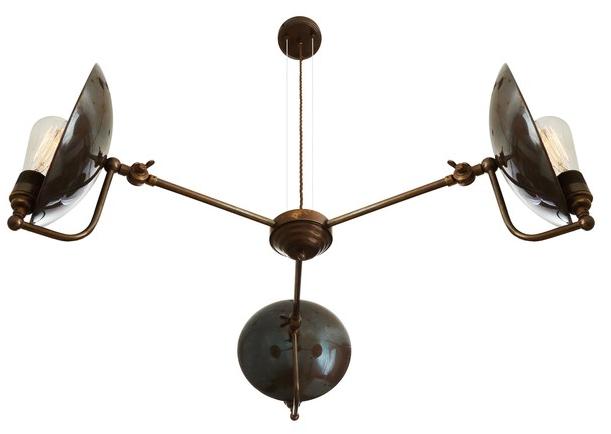 Mullan Lighting Регулируемая люстра из латуни Cullen Mlf210  - Вид №1