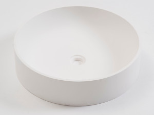 Умывальник с овальной столешницей из Livingtec®